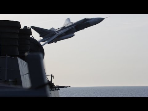 Russian fighter jet flies within 75 feet of U.S. ship