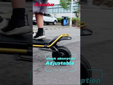 WOLF KING GTR丨Explore all terrain with insane shock absorption！- Kaabo Scooter