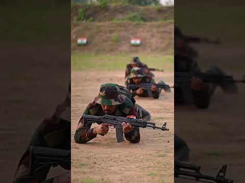 Through Fire and Grit: Indian Soldiers in Combat Training.