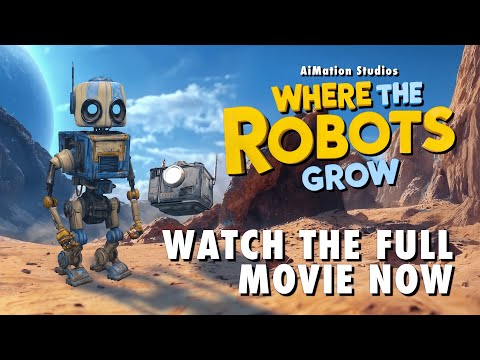 Where The Robots Grow | Full Movie | Family | Adventure | First Ai Feature Film | 2024 | 4K