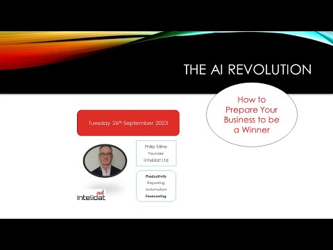 The AI Revolution - How to Prepare Your Business to be an AI Winner