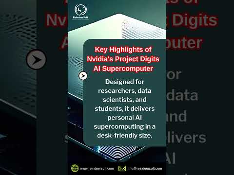 Nvidia&#039;s Project Digits: The Future of AI Innovation is Here! #nvidia #projectdigits #ces2025 #ai