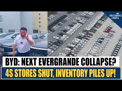 Chinese Auto Industry Doomed! BYD Faces Collapse, Cars Pile Up in Inventory