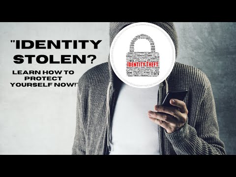 &quot;IDENTITY STOLEN? Learn How to Protect Yourself Now!&quot; #identitytheft #scamalert