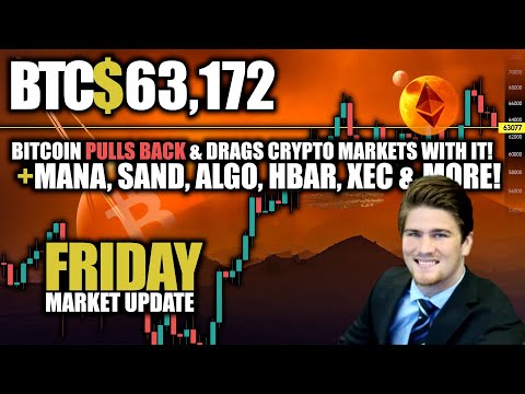 Friday #BreakingBitcoin Market Update🔴Live Crypto Trading Analysis!📈Chart Requests News &amp; More!