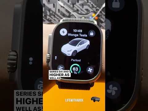 Tesla&#039;s Apple Watch App: First Look! 🚗⌚️