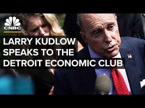 Larry Kudlow Speaks to the Detroit Economic Club - Oct. 18, 2018