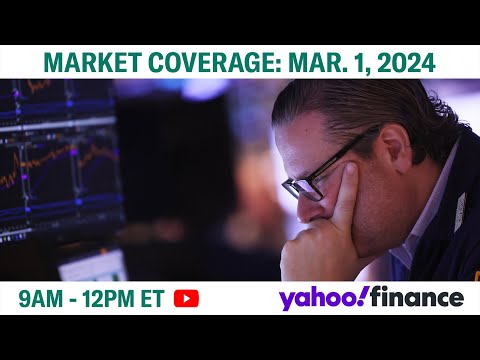 Stock Market News Today: Nasdaq pushes higher for another record close | March 1, 2024