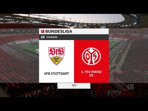 EA FC 24 VfB Stuttgart vs FSV Mainz 05 Bundesliga