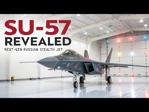 Sukhoi Su-57 Felon – Russia’s Stealth Fighter with Next-Gen Power and Design