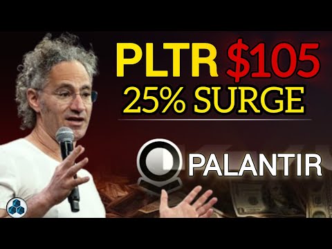 Palantir stock price surges to $105 | Earnings report $828 Million