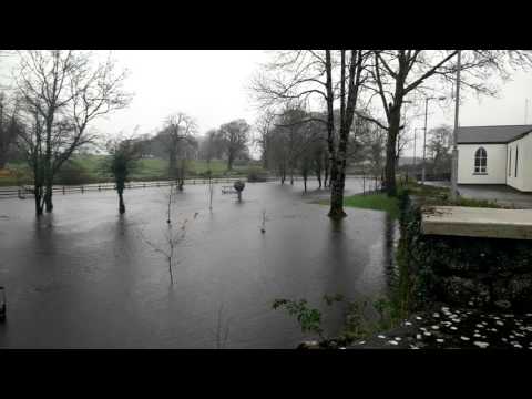 Crossboyne under water. Storm Desmond 2015