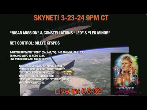 Skynet 3-23-24 &quot;NISAR Mission&quot; &amp; Constellations &quot;Leo&quot; and &quot;Leo Minor&quot; 9 PM CT