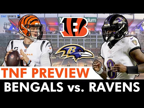 Bengals vs. Ravens Preview, Prediction, Injury Report, Tee Higgins, Isaiah Likely | NFL Week 10, TNF