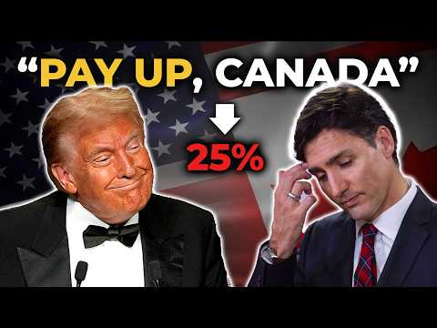 IT&#039;S OFFICIAL: Trump Sets 25% Tariffs on Canadian Exports