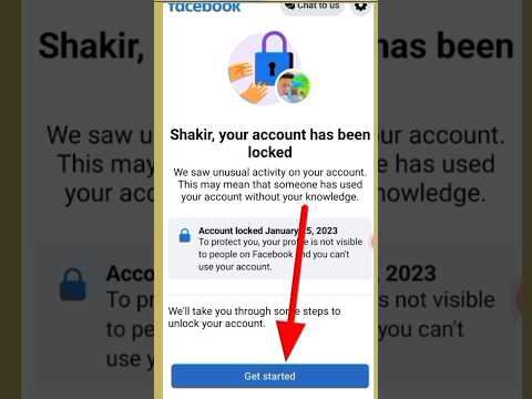 your account has been locked unlock Facebook problem solution