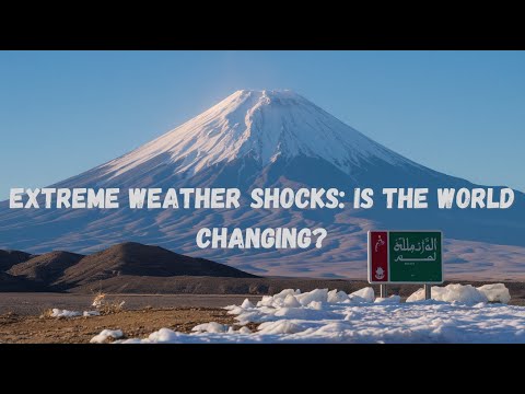 Bizarre Weather Snow in Saudi Arabia &amp; Melting Ice on Mt. Fuji!