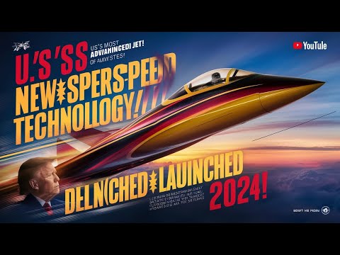 US Unveils Their Most Advanced Supersonic Jet | The Future of Military Aviation 2024