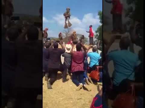 Africa and witch craft, ho is this guy levitating ,Amazing!