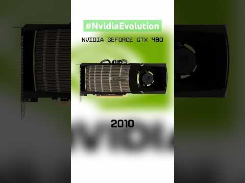 Nvidia Evolution #nvidia #graphicscard #gaming