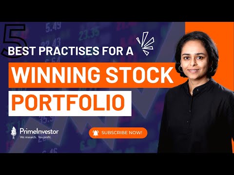 Supercharge Your Portfolio | 5 best practices for constructing a successful stock portfolio