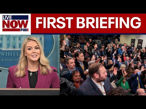 Full: Trump Press Secretary Karoline Leavitt holds first White House Briefing