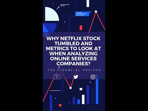 Why Netflix stock tumbled and metrics to look at #netflix #news #shorts #stockmarket #investing
