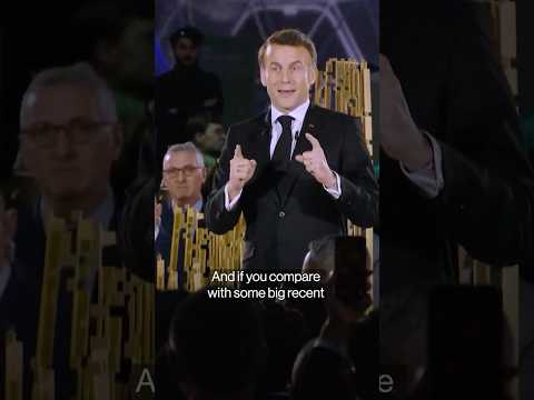 France&#039;s Macron Touts €109 Billion in AI Investments