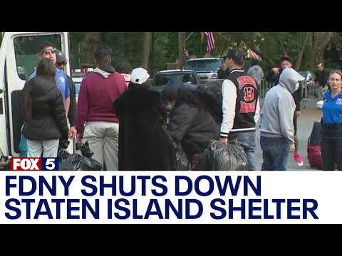 NYC migrant crisis: FDNY shuts down Staten Island shelter