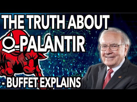 The REAL REASON Palantir Is Down - Insider Selling Explained By Warren Buffet