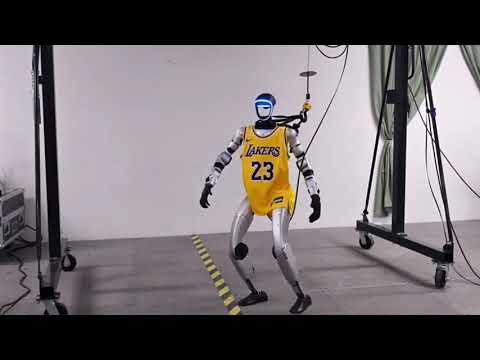 Robot mimics athlete iconic sports actions with new whole-body training model
