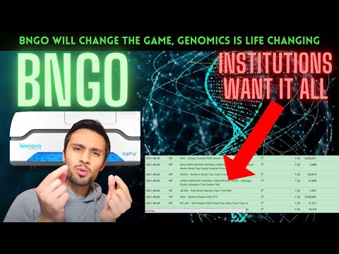 BNGO stock will FLY! The World of genomics + innovation!