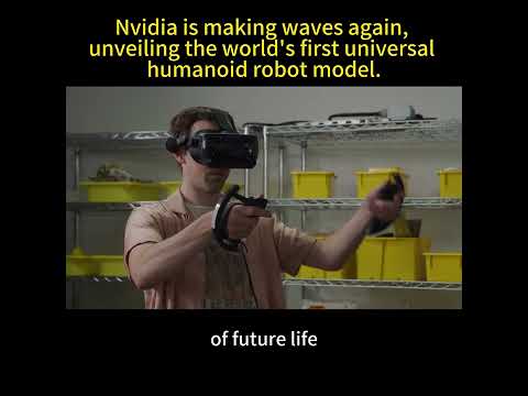 Nvidia is making waves again, unveiling the world&#039;s first universal humanoid robot model.