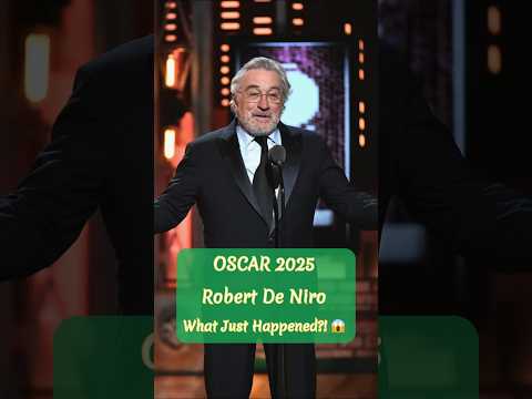 Robert De Niro Drops the F-Bomb at the Oscars – Hollywood Reacts!