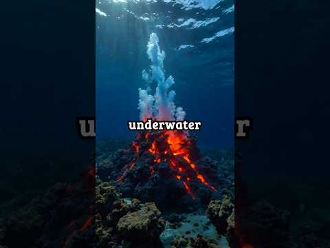 Underwater Volcanoes: The Fiery Giants Hidden in the Ocean Depths! #volcano #ocean #facts #mystery