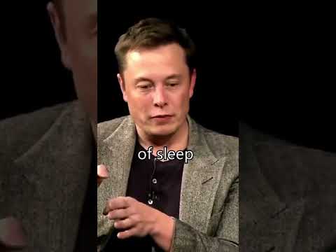 Elon Musk Shares How Many Hours of Sleep He Needs to Be Productive! | @MindMasteryX