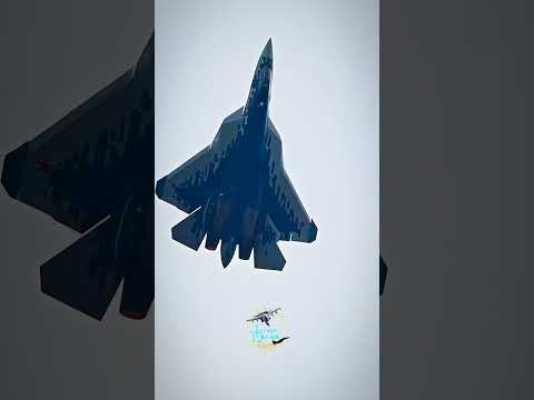 SU-57 Felon in Action | Hypnotic Maneuvers, Super Agility &amp; Next-Gen Stealth Fighter Power Display