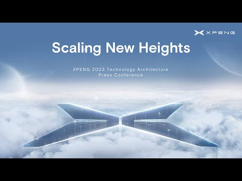 XPENG 2023 Technology Architecture Press Conference English Replay