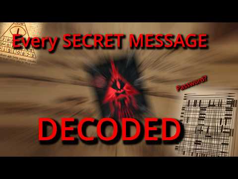 Every SECRET Message in the Book of Bill DECODED| all secrets messages