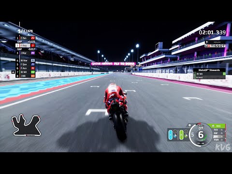 MotoGP 24 - Qatar Airways Grand Prix of Qatar - Gameplay (PS5 UHD) [4K60FPS]