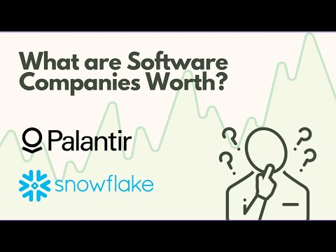 Unlocking the Secrets of Software Giants: A Deep Dive into Snowflake &amp; Palantir Valuations!