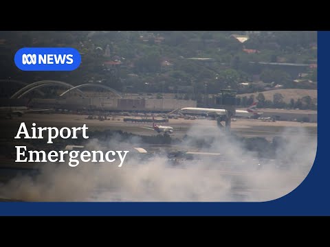 Engine failure forces Qantas flight to make emergency landing at Sydney Airport | ABC News