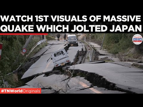 First Visuals of Massive Japan Earthquake Which Caused a Tsunami Alert | Times Now World