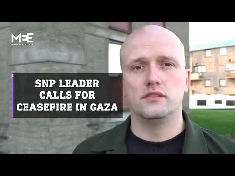 SNP Westminster Leader calls for an immediate ceasefire in Gaza