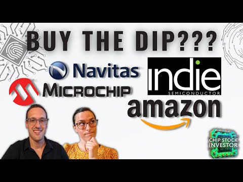 2 EV Startup Stocks to Sell (NVTS &amp; INDI), and 2 Big Semiconductor AI Stocks to Buy (MCHP &amp; AMZN)?