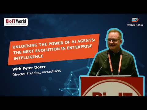 Unlocking the Power of AI Agents | metaphacts @ Bio-IT World Conference &amp; Expo 2025