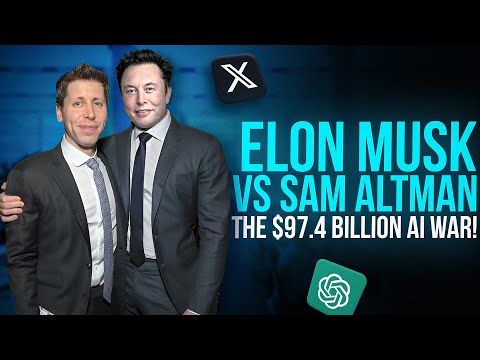 Elon Musk vs. Sam Altman: The $97.4 Billion AI War EXPLAINED!