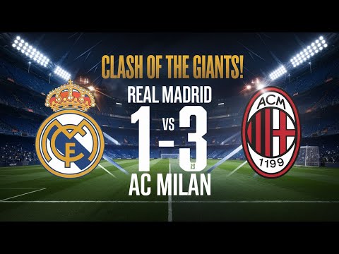 STOP Underestimating AC Milan They Just Beat Real Madrid 3-1!