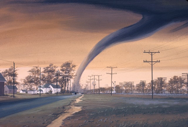 Fuertes tormentas con granizo y tornados golpean el Medio Oeste y sur de EEUU Fuertes tormentas con granizo y tornados golpean el Medio Oeste y sur de EEUU