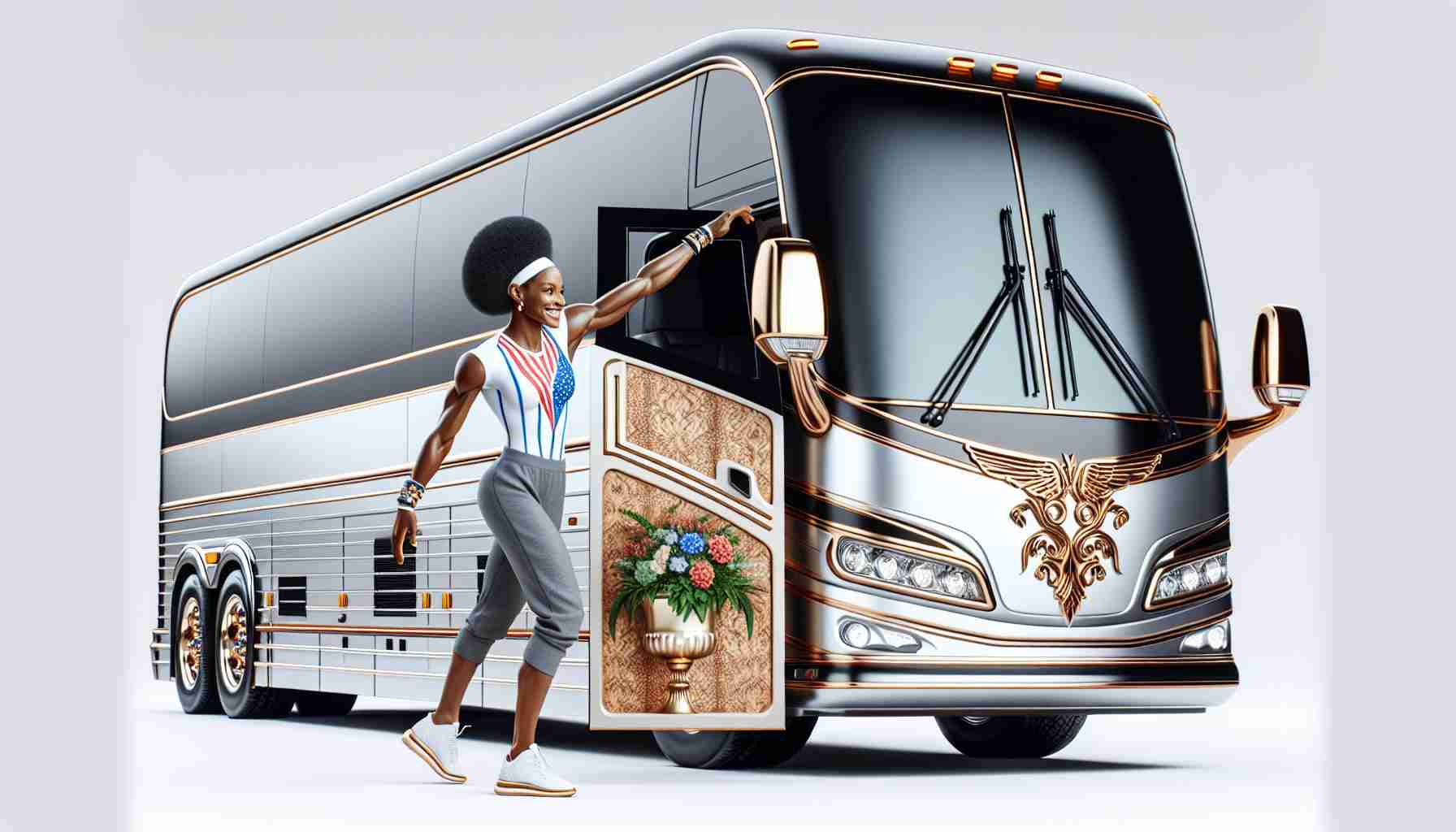 Simone Biles Unveils Her Luxurious Tour Bus for Upcoming Gymnastics Odyssey Simone Biles Unveils Her Luxurious Tour Bus for Upcoming Gymnastics Odyssey